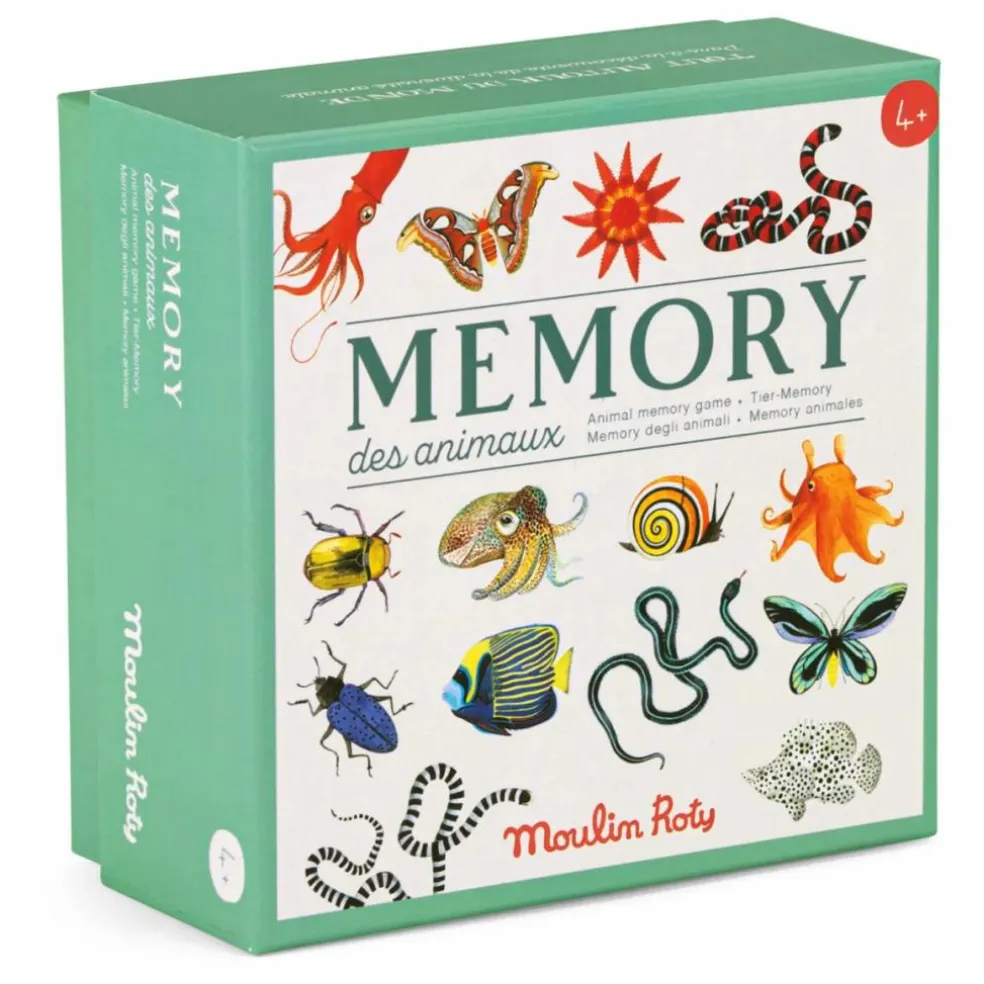 Mémory des animaux Tout autour du monde