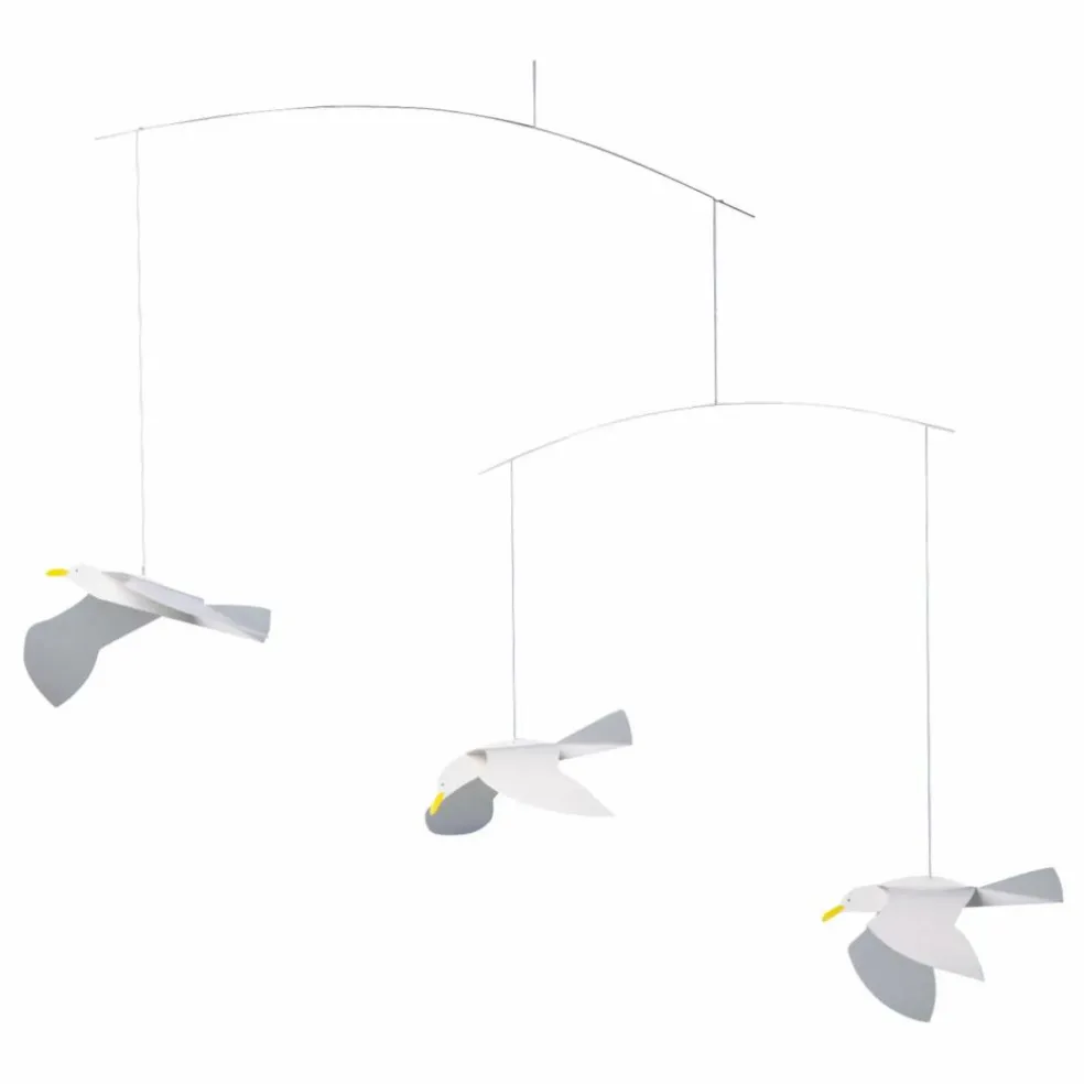 Mobile oiseau | Blanc