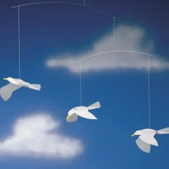 Mobile oiseau | Blanc