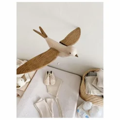 Mobile Oiseau | Chêne Foncé