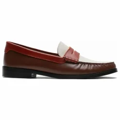 Mocassins Penny Tricolore | Marron