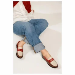 Mocassins Penny Tricolore | Marron