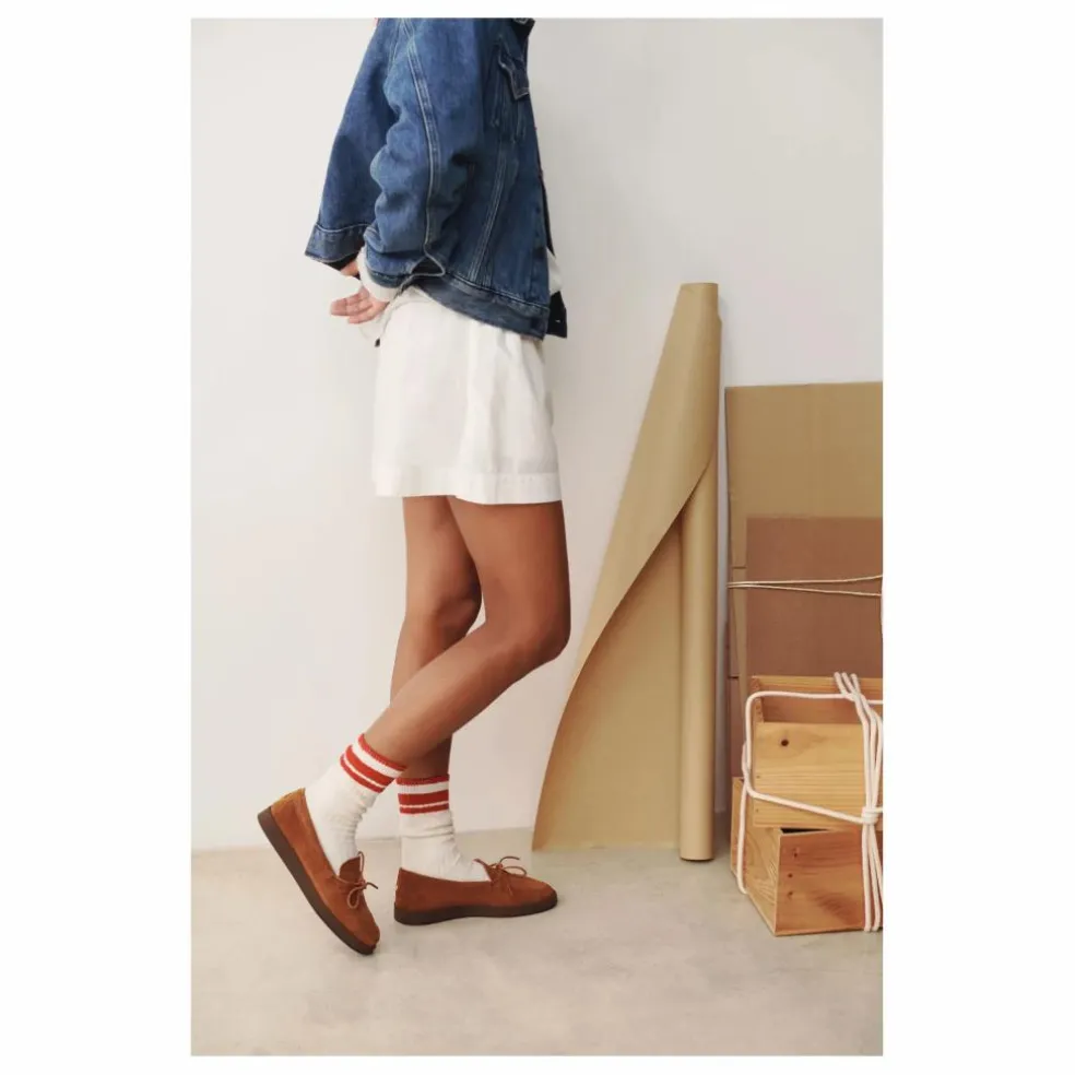 Mocassins Totem Daim | Camel