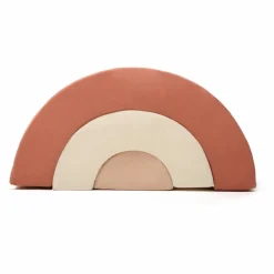 Module de motricité Arc en ciel Milo | Bois de rose