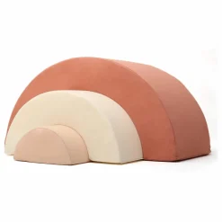 Module de motricité Arc en ciel Milo | Bois de rose