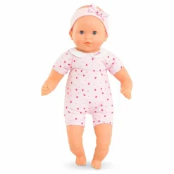 Mon premier poupon - Adorable Petit Poupon Cœur | Rose pâle
