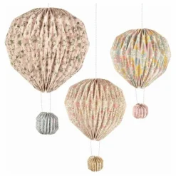 Mongolfières décoratives - Meri Meri x Liberty