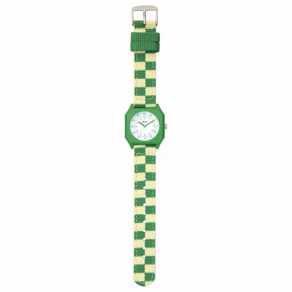 Montre Damier Summer Grass | Vert