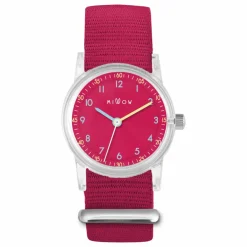 Montre Et'Tic | Rouge framboise