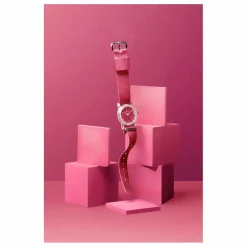 Montre Et'Tic | Rouge framboise
