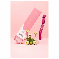 Montre Et'Tic | Rouge framboise