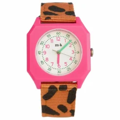 Montre Léopard - Mini Kyomo x Taxi Brousse | Marron