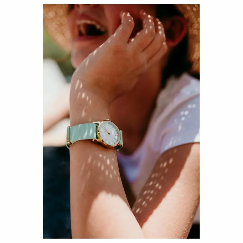 Montre Opale | Vert d'eau