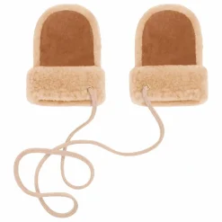Mouffles Teddy Peau Lainée Mérinos - Collection Bébé | Beige