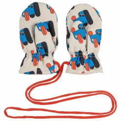 Moufles Chiens | Blanc