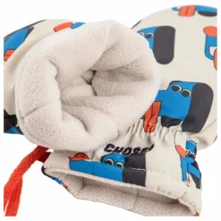 Moufles Chiens | Blanc