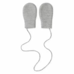 Moufles en Maille Bébé | Gris
