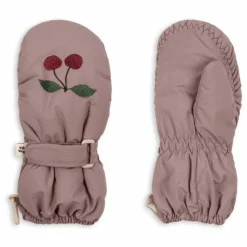 Moufles Juno Cerises | Mauve