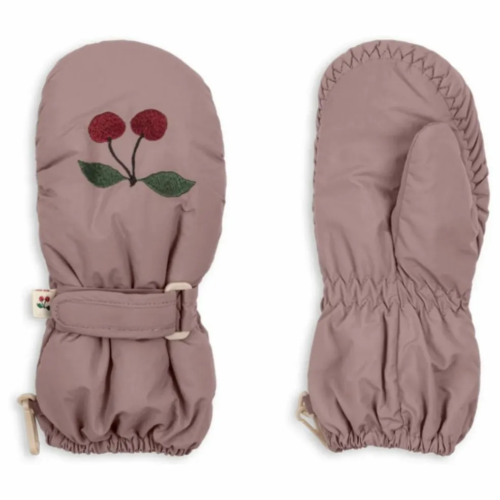 Moufles Juno Cerises | Mauve
