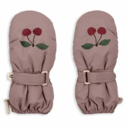 Moufles Juno Cerises | Mauve
