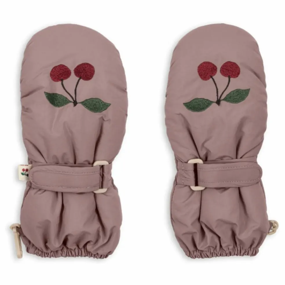 Moufles Juno Cerises | Mauve