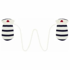 Moufles Marinière | Ecru