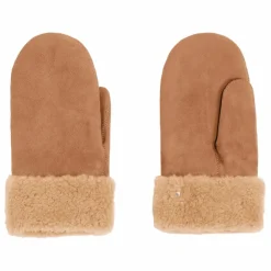 Moufles Peau Lainée Mérinos | Beige