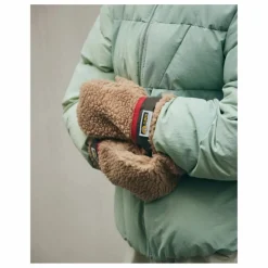 Moufles Teddy Laine | Camel