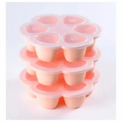 Moule multiportions en silicone - 6 x 150 ml | Rose pâle
