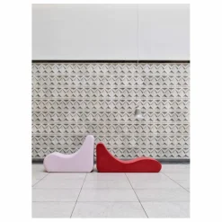 Méridienne Welle 4 | Rouge