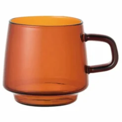 Mug Sépia en verre | Ambre