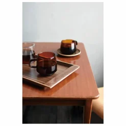 Mug Sépia en verre | Ambre