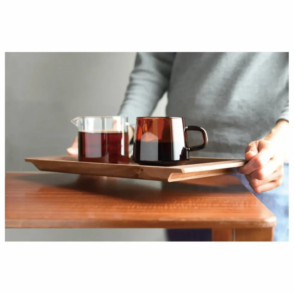 Mug Sépia en verre | Ambre