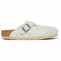 Mules Boston Laine Chaussant Etroit | Blanc cassé