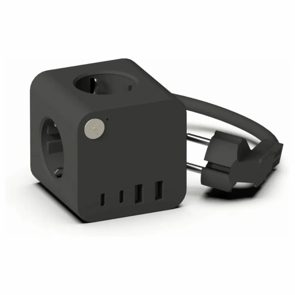 Multiprise Ampie | Noir