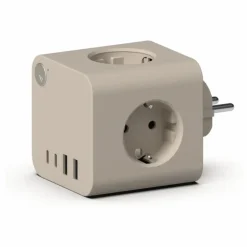 Multiprise compacte Ampie | Sable