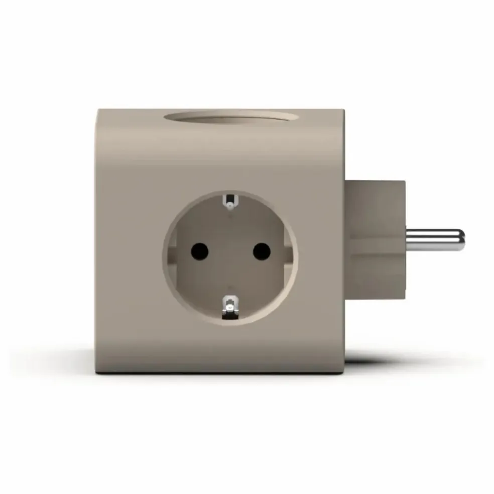 Multiprise compacte Ampie | Sable
