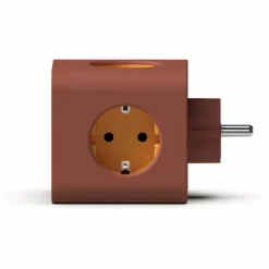 Multiprise compacte Ampie | Terracotta