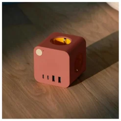Multiprise compacte Ampie | Terracotta