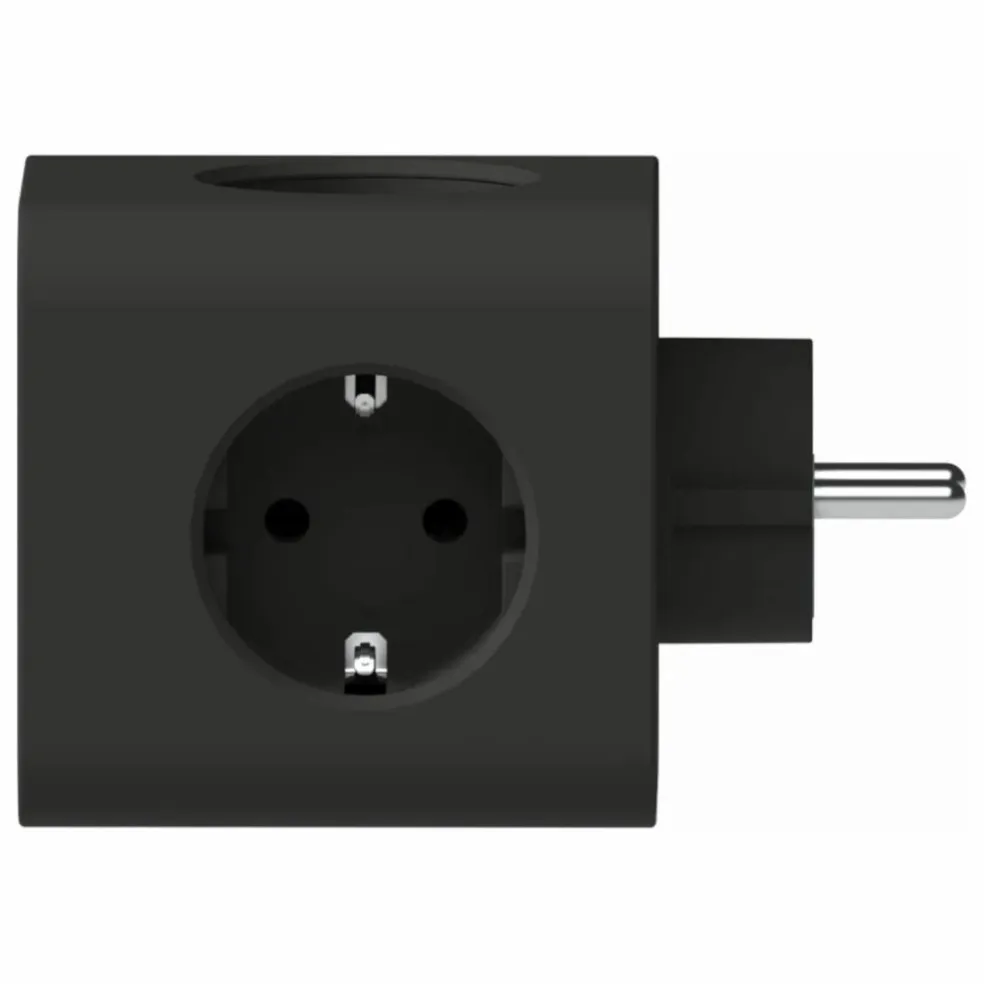 Multiprise compacte Ampie | Noir