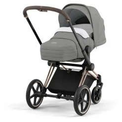 Nacelle souple Lite Cot pour poussettes Priam et Mios 2022 | Gris clair