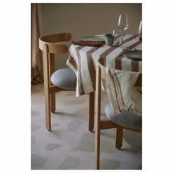 Nappe Bastide en lin | Terracotta