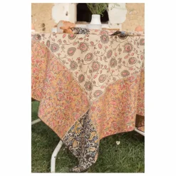 Nappe Carla en coton bio | Crème