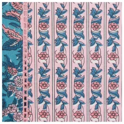 Nappe Carla en coton bio | Bleu