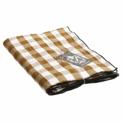 Nappe rectangulaire Bourdon noir toile mimi | Vichy Épices