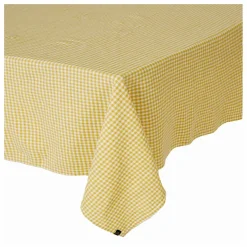 Nappe vichy Piana II | Jaune Paille
