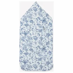 Nid d'ange Toile de Jouy | Bleu marine