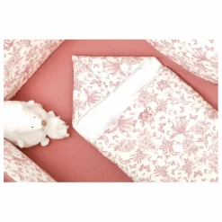 Nid d'ange Toile de Jouy | Rose pêche