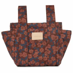 Organisateur de poussette Hyde Park Maroon Poppies | Brique