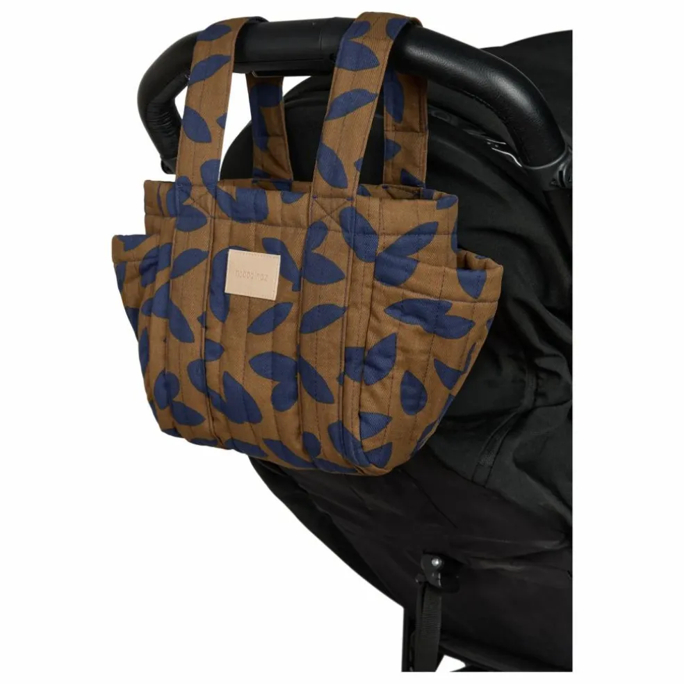 Organisateur de poussette Hyde Park Blue Leaves | Bleu